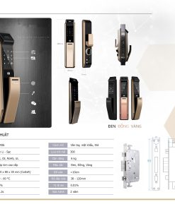 khóa vân tay Khóa vân tay cao cấp Tsmart TW06