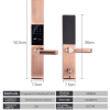 Khóa vân tay điện tử thông minh Tsmart TW04