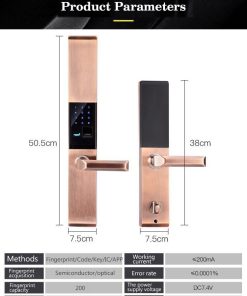 Khóa vân tay điện tử thông minh Tsmart TW04