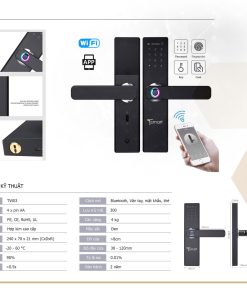Khóa vân tay, điều khiển qua App Tsmart TW03