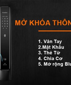Khóa vân tay cửa gỗ Kaadas KX-T Khóa vân tay cửa gỗ Kaadas KX-T