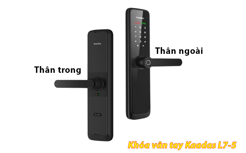 cau-tao Khóa cửa gỗ vân tay Kaadas L7-5