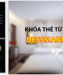 Khóa thẻ từ cửa gỗ Dessmann C800