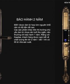 Khóa cửa vân tay cao cấp Kaadas 6001 – Tân cổ điển