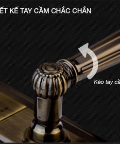 Khóa cửa vân tay cao cấp Kaadas 6001 – Tân cổ điển