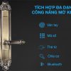 Khóa cửa vân tay cao cấp Kaadas 6001 – Tân cổ điển