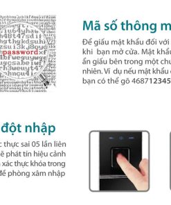 Khóa thẻ từ cửa gỗ Dessmann C800