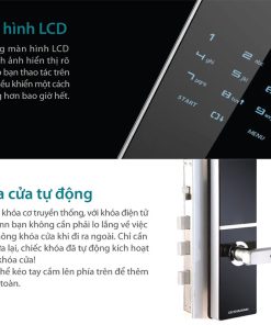 Khóa thẻ từ cửa gỗ Dessmann C800