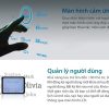Khóa thẻ từ cửa gỗ Dessmann C800