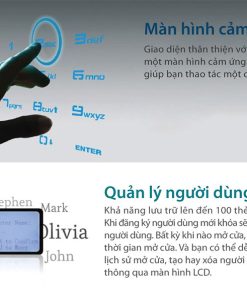 Khóa thẻ từ cửa gỗ Dessmann C800