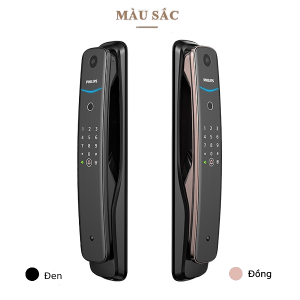 Khóa cửa vân tay có camera Philips DDL702-1HWS Khóa cửa vân tay có camera Philips DDL702-1HWS Khóa cửa vân tay có camera Philips DDL702-1HWS