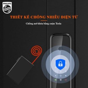 Khóa cửa vân tay kết nối Gateway Philips 9300 Khóa cửa vân tay kết nối Gateway Philips 9300