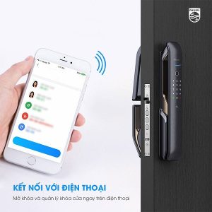 Khóa cửa thông minh Philips 7300 Khóa cửa vân tay cao cấp Philips 9200