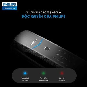 Khóa cửa vân tay cao cấp Philips DDL702E Philips Khóa cửa vân tay cao cấp Philips DDL702E Philips Khóa cửa vân tay cao cấp Philips DDL702E Philips