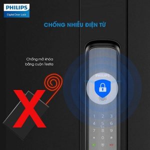 Khóa cửa vân tay cao cấp Philips DDL702E Philips Khóa cửa vân tay cao cấp Philips DDL702E Philips Khóa cửa vân tay cao cấp Philips DDL702E Philips