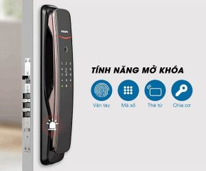 Khóa cửa vân tay cao cấp Philips DDL702E Philips Khóa cửa vân tay cao cấp Philips DDL702E Philips Khóa cửa vân tay cao cấp Philips DDL702E Philips