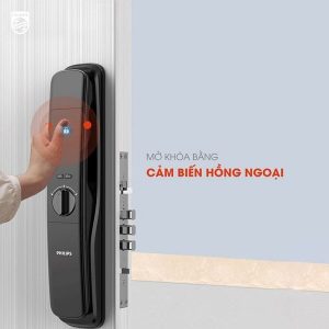 Khóa cửa thông minh Philips 7300 Khóa cửa vân tay cao cấp Philips 9200