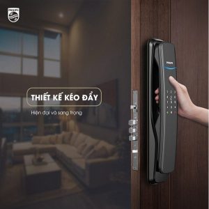 Khóa cửa thông minh Philips 7300 Khóa cửa vân tay cao cấp Philips 9200
