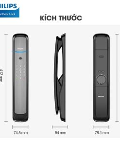 Khóa cửa vân tay cao cấp Philips DDL702E Philips Khóa cửa vân tay cao cấp Philips DDL702E Philips Khóa cửa vân tay cao cấp Philips DDL702E Philips