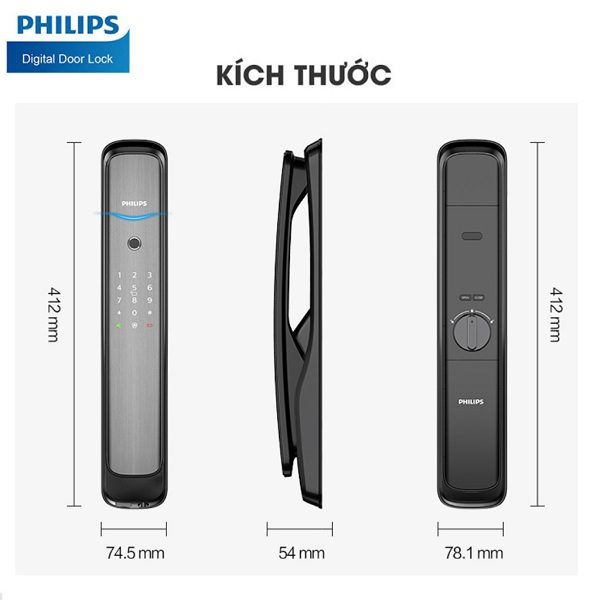 kich-thuoc-ddl702e-philips Khóa cửa vân tay cao cấp Philips DDL702E Philips Khóa cửa vân tay cao cấp Philips DDL702E Philips