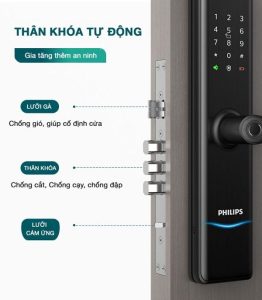 Khóa cửa thông minh Philips 7300 Khóa cửa thông minh Philips 7300