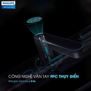 Khóa cửa thông minh Philips 7300 Khóa cửa thông minh Philips 7300
