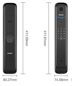 Khóa cửa vân tay có camera Philips DDL702-1HWS Khóa cửa vân tay có camera Philips DDL702-1HWS Khóa cửa vân tay có camera Philips DDL702-1HWS