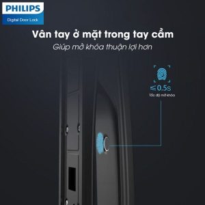 Khóa điện tử nhận diện khuôn mặt Philips DDL702 Khóa điện tử nhận diện khuôn mặt Philips DDL702