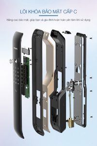 Khóa cửa thông minh Philips 7300 Khóa cửa vân tay cao cấp Philips 9200