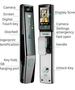 Khoá cửa vân tay cao cấp MOZLEX A9PRO Khoá cửa vân tay cao cấp MOZLEX A10PRO