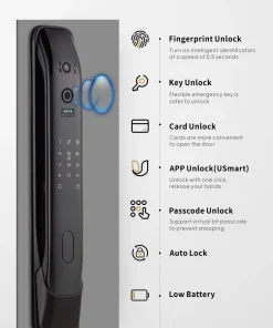 Khoá cửa vân tay cao cấp MOZLEX A7PRO Khoá cửa thông minh cao cấp MOZLEX A15PRO