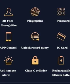Khoá cửa vân tay cao cấp MOZLEX A7PRO Khoá thông minh cao cấp MOZLEX MA8 PRO Khoá cửa vân tay cao cấp MOZLEX A7PRO