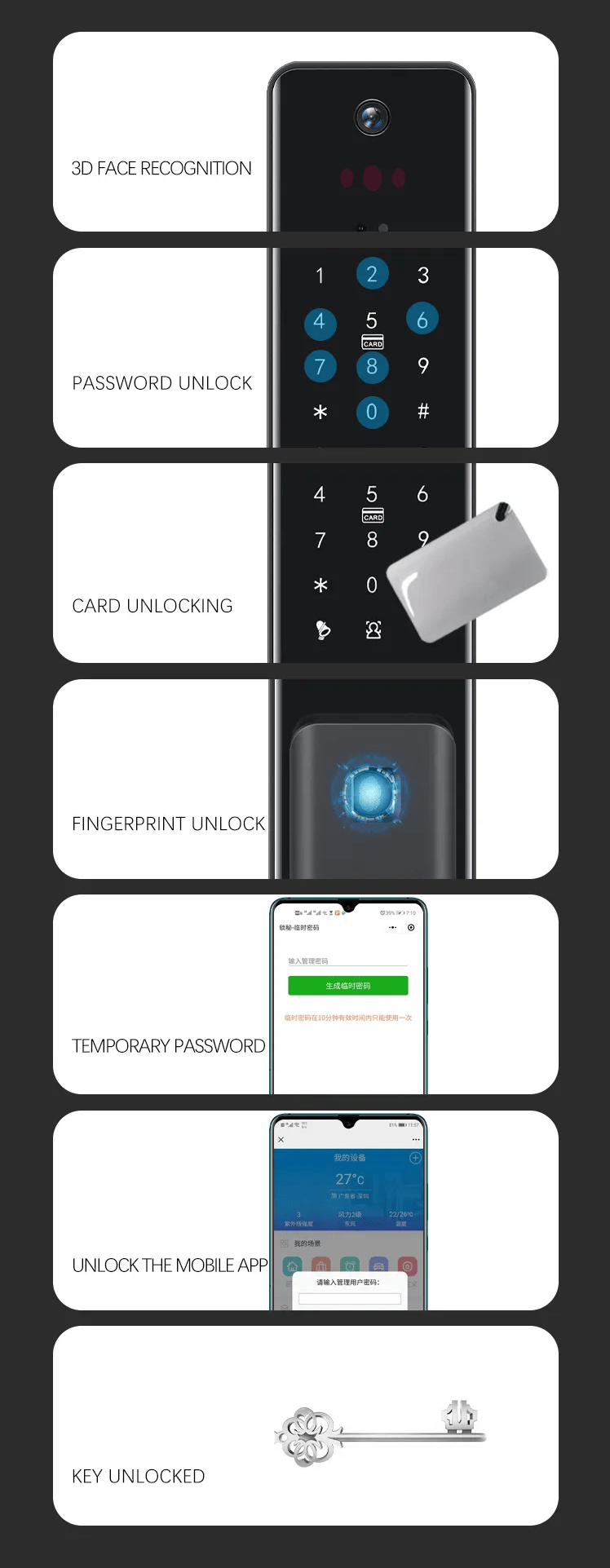a8503 Khoá thông minh MOZLEX A2PLUS Khoá thông minh cao cấp MOZLEX A850