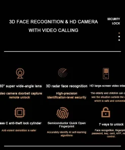 Khóa cửa vân tay cao cấp MOZLEX A9PRO Khoá cửa thông minh cao cấp MOZLEX A15PRO Khóa cửa vân tay cao cấp MOZLEX A9PRO