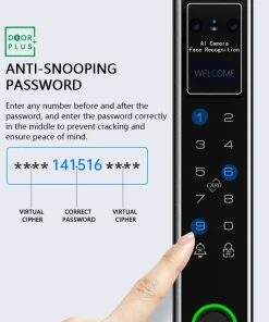 Khoá cửa thông minh MOZLEX LA5 PRO Khoá cửa vân tay cao cấp MOZLEX Z6PRO Khoá cửa thông minh MOZLEX LA5 PRO