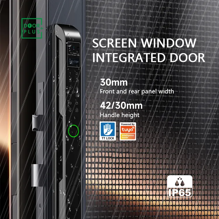 la5pro2 Khoá cửa vân tay cao cấp MOZLEX Z6PRO Khoá cửa thông minh MOZLEX LA5 PRO
